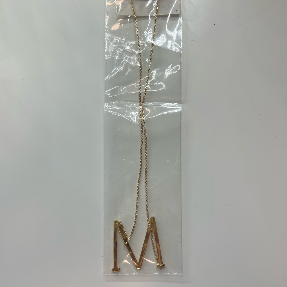 Monogram necklace